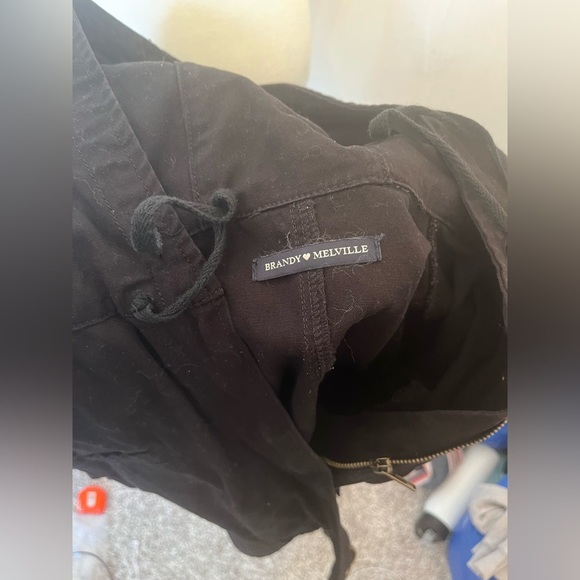 Brandy Melville Black Utility Jacket - Picture 5 of 5